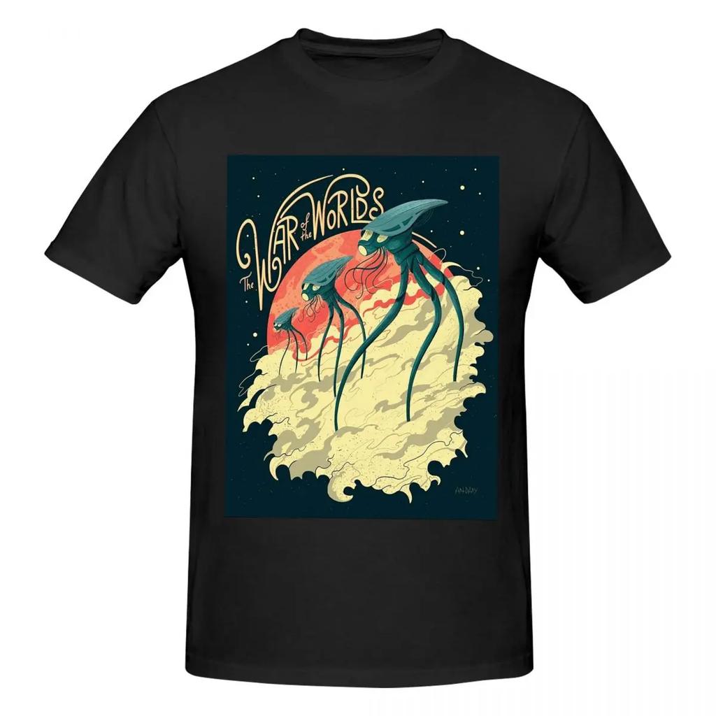 War Of The Worlds Tshirt For Unisex Cotton Oversized T Shirts Unisexs Tees Short Oneck Summer Clothes Tops S6xl