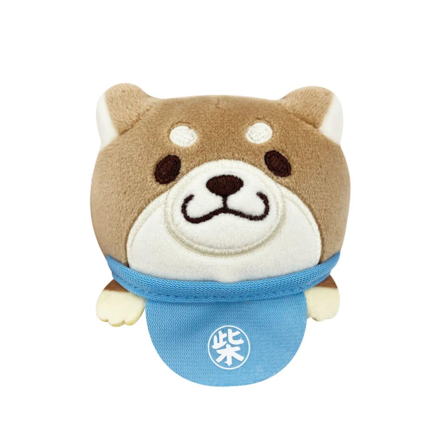 

SK Japan Loyal Dog Mochi Shiba Rolling Plush Toy (Monaka)