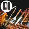 1Set BBQ Tools Set Outdoor with Carry Case Camping Grill Barbecue Utensil Tool Accessories