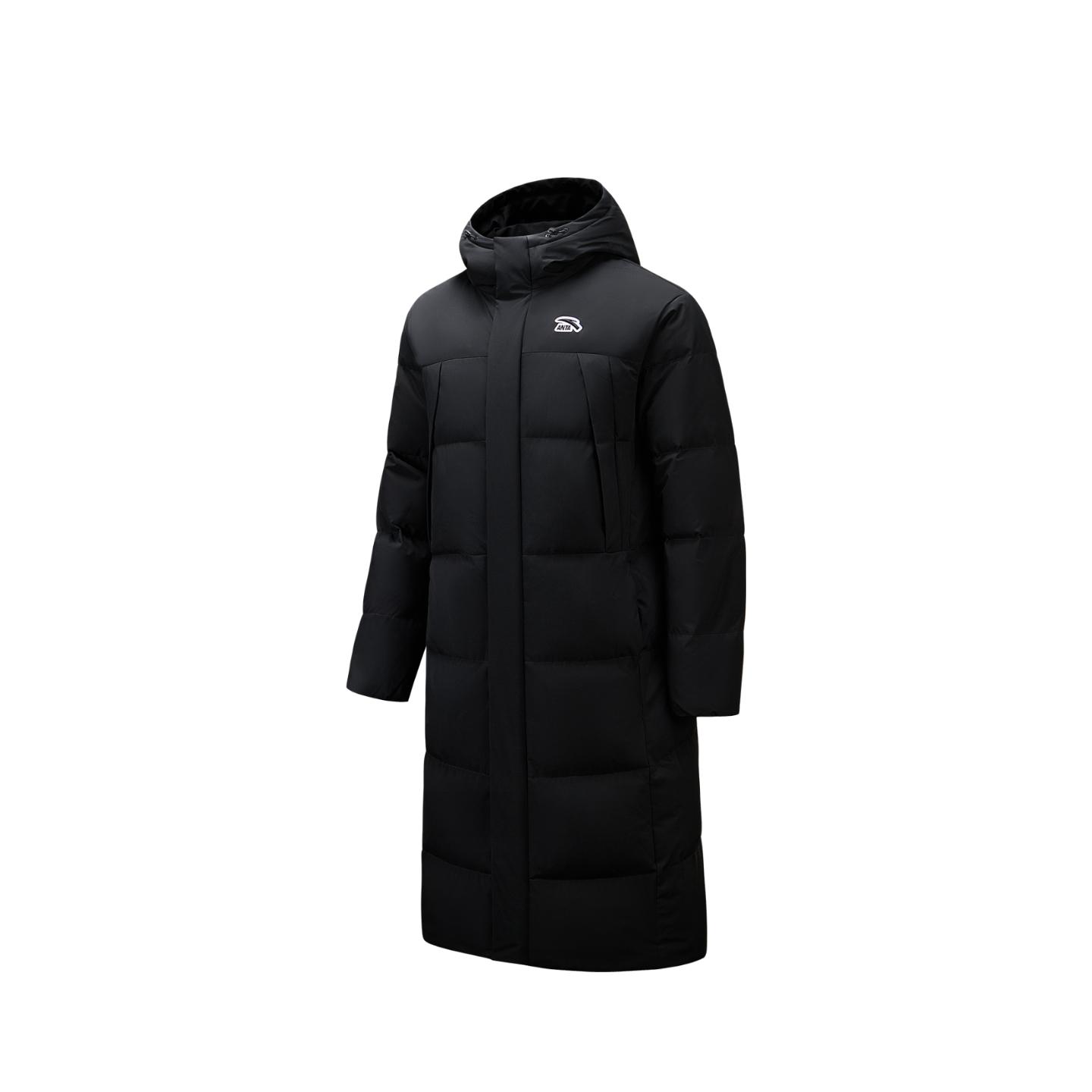 Мужская пуховая куртка Anta Базовая Черная 952618901-4 3XL