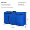 Large Oxford Cloth Storage Bag - Solid Color Moving & Packing Bag with Handle