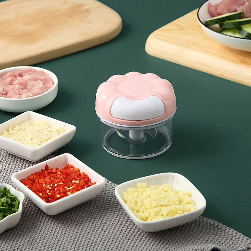 \Manual Garlic Press Multi-function Garlic Grinding Chopper Food Vegetables Cutter Meat Grinders Kitchen Seasoning Gadgets