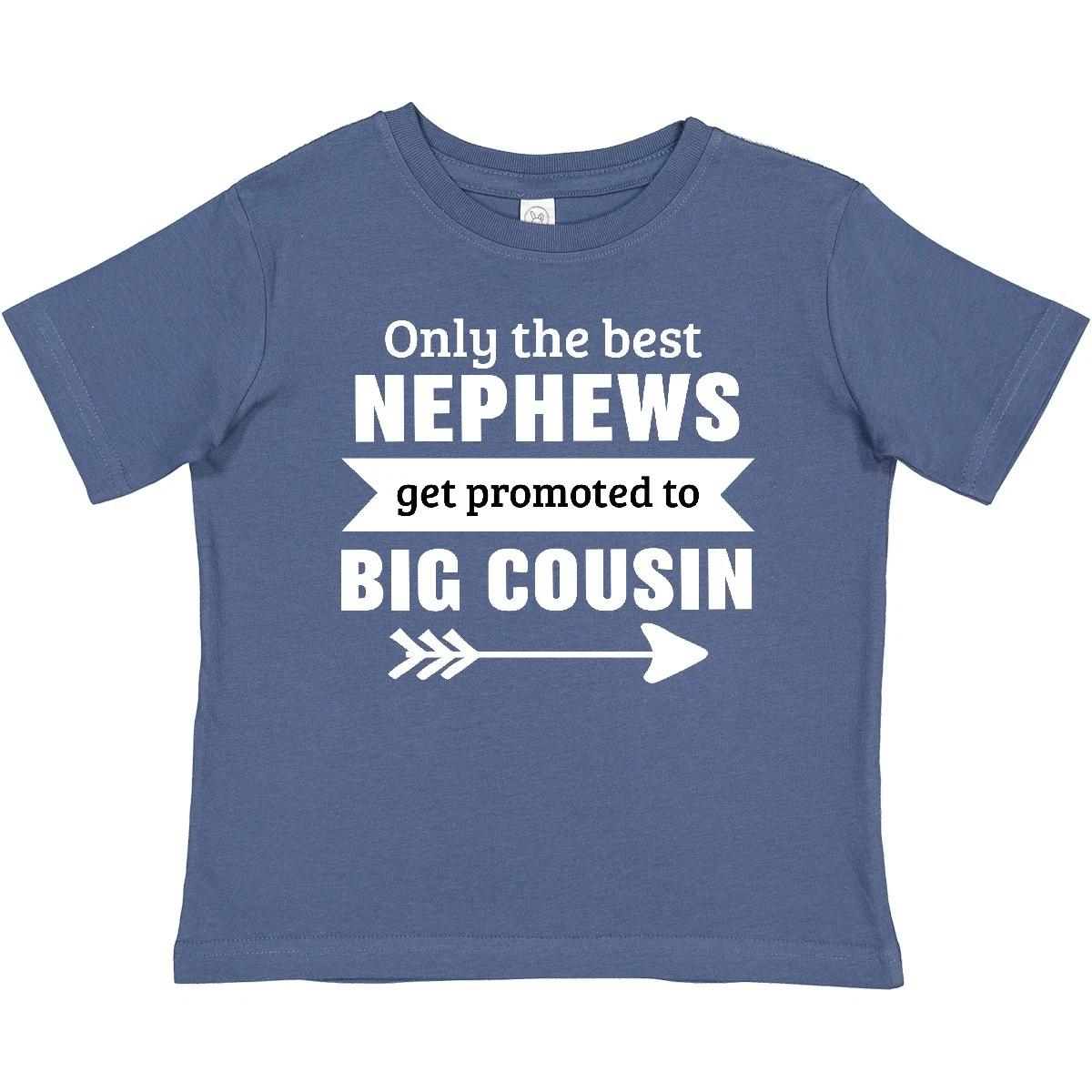 Inktastic Only The Best Nephews Get Promoted To Big Cousin Baby T-Shirt Family 140