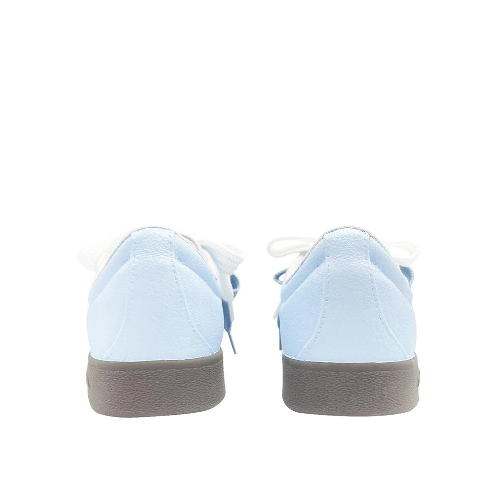 Adidas VL COURT 2.0 Blue Man Leather Lightweight Low top Skateboard Shoes Unisex Blue White HQ1802(Team847-)