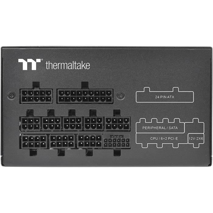 Alimentation - THERMALTAKE - Toughpower GT 750W - 80Plus Gold - Modulaire - PCIe Gen 5.1 12+4pin