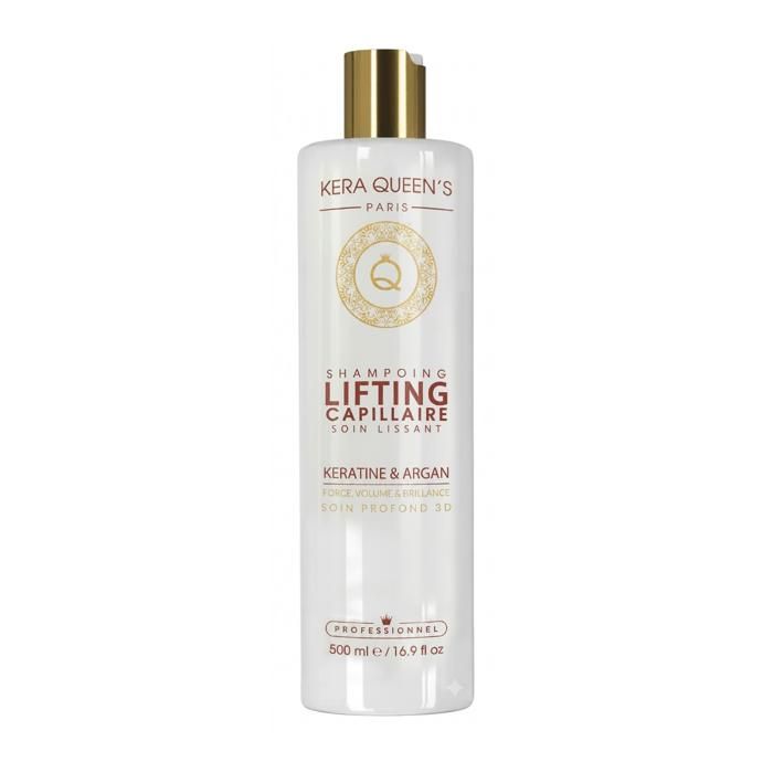 Kera Queen's Kératin & Argan Lifting Capillaire Shampoing 500ml