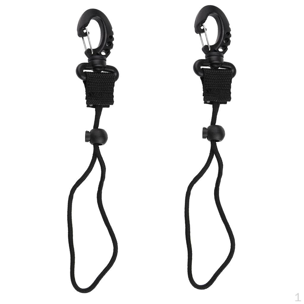 

2 Pieces Scuba Diving Wrist Strap Lanyard Flashlight Camera Hand