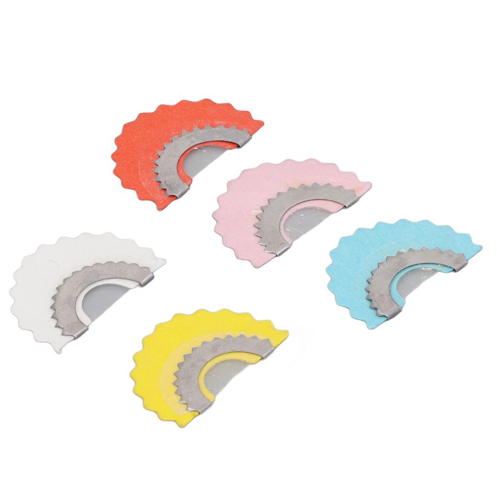 5pcs Bird Caller Tongue Whistle Portable Funny 5 Colors Trick Game Metal Tweeting Noisemaker Toys