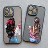 Young Girl Pattern Phone Case for iPhone 11 12 13 Pro Max Mini 14 15 Plus Pro Max 7 8 Plus SE 2020 X XR XS Shockproof Back Cover
