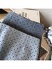 Woolen Retro Heart Polka Dot High-Waist Slim Skirt - 2025 Autumn/Winter Korean Style
