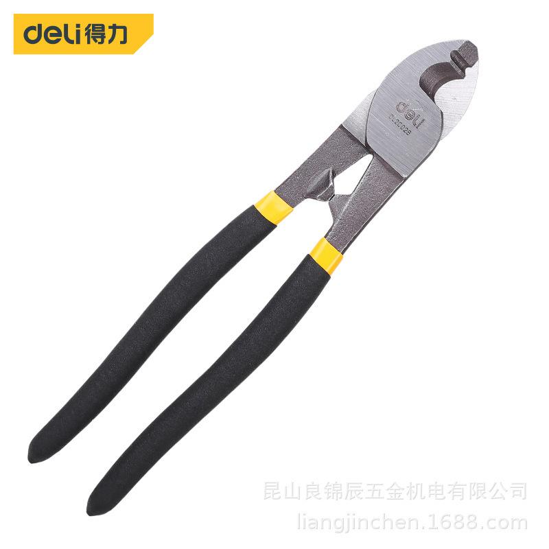 Deli Tools Cable Cutters & Wire Strippers - 6/8/10 Inch (Model DL20048) DL20048 Cable Cutter 6-inch