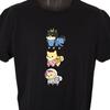 Kawaii Shiba Inues T Shirt Mens Size Large Black Cute Pikarar Art Tee