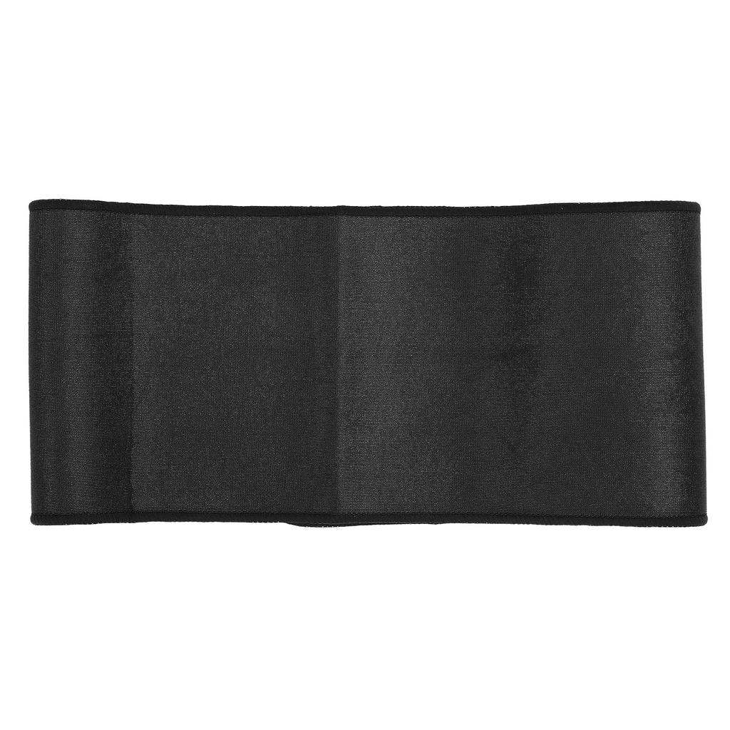 Breathable Waist Trimmer Wrap Adjustable Abdominal Waist Trainer Waist Support WrapBlack