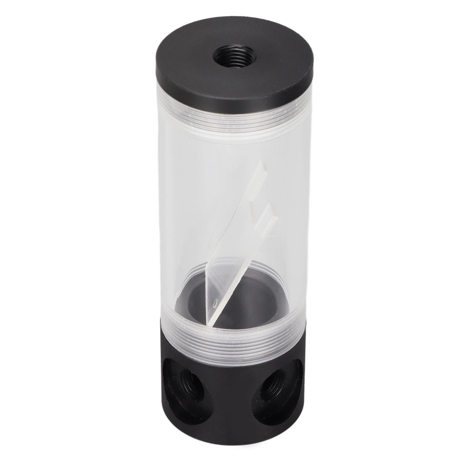 

Резервуар Водяного Охлаждения Длина 14см 4 Отверстия Диаметр 50мм Фрезеровка ЧПУ Резьба G14 Акриловый Водяной