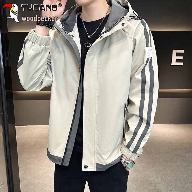 Tucano Men's Hooded Workwear Casual Jacket