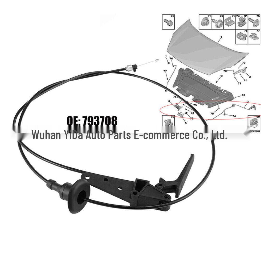 

Тормозная линия 7937Q8 для Peugeot Partner и Citroen Berlingo YD