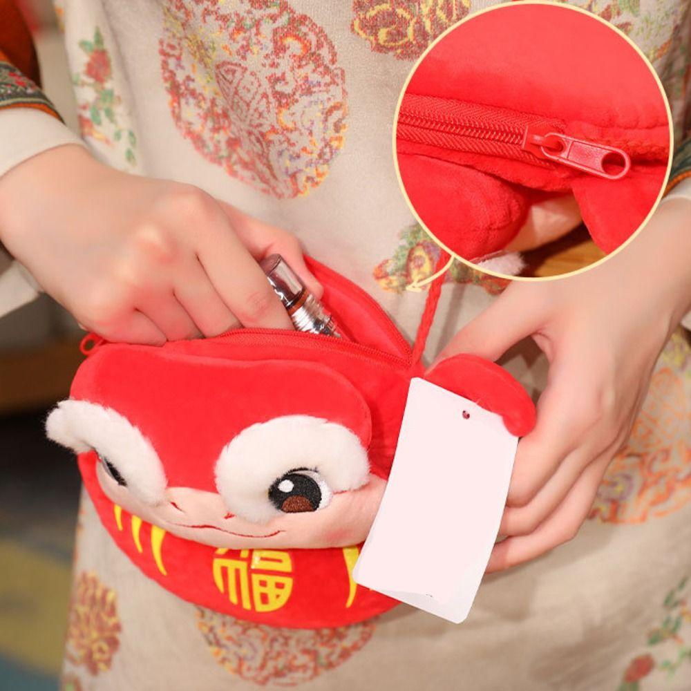 Red Packet Snake Year Money Bag Chinese Lucky Money Wallet  Spring Festival Supplies