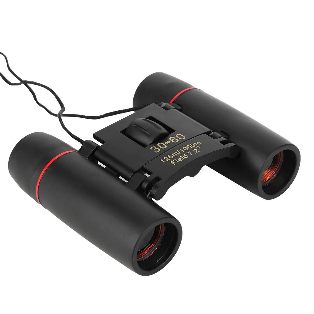 Lornetka składana o wysokiej rozdzielczości z zoomem 30x60 na podróże plenerowe, obserwację ptaków, polowania