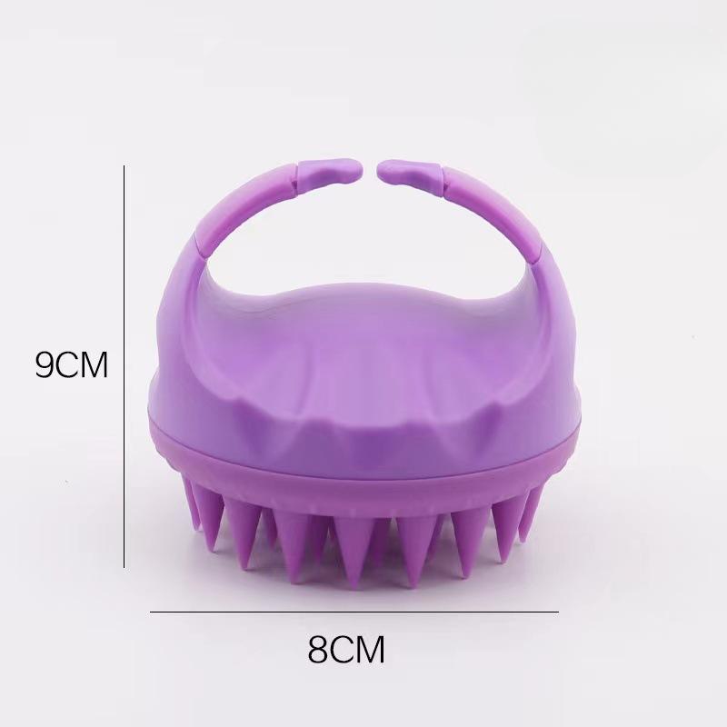 Silicone Hair Wash, Scalp Massage, Comb, Bath, Shower, Scrubbing, Silicone Brush