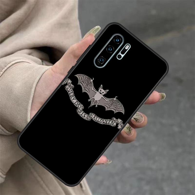 Goth Vampire Bat Gothic Fall Für Huawei Nova 10 SE 9 11 11i 8i 3i 5T Y60 Y70 Y90 Y61 y91 P20 P30 Pro P40 Lite Abdeckung