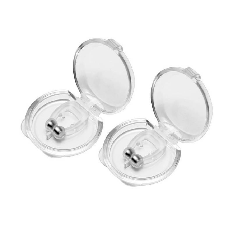 1pc Silicone Anti Nose Clip Magnetic Snoring Silent Sleep