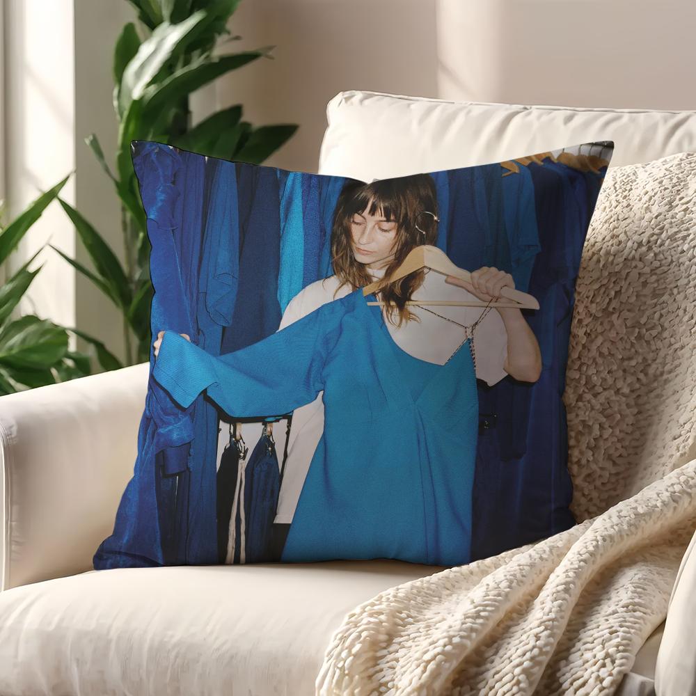 Singer F-Faye Webster Music cushion cover Pillow Cover Decoration Room Home Sofa living Office Car Nordic Simplicity