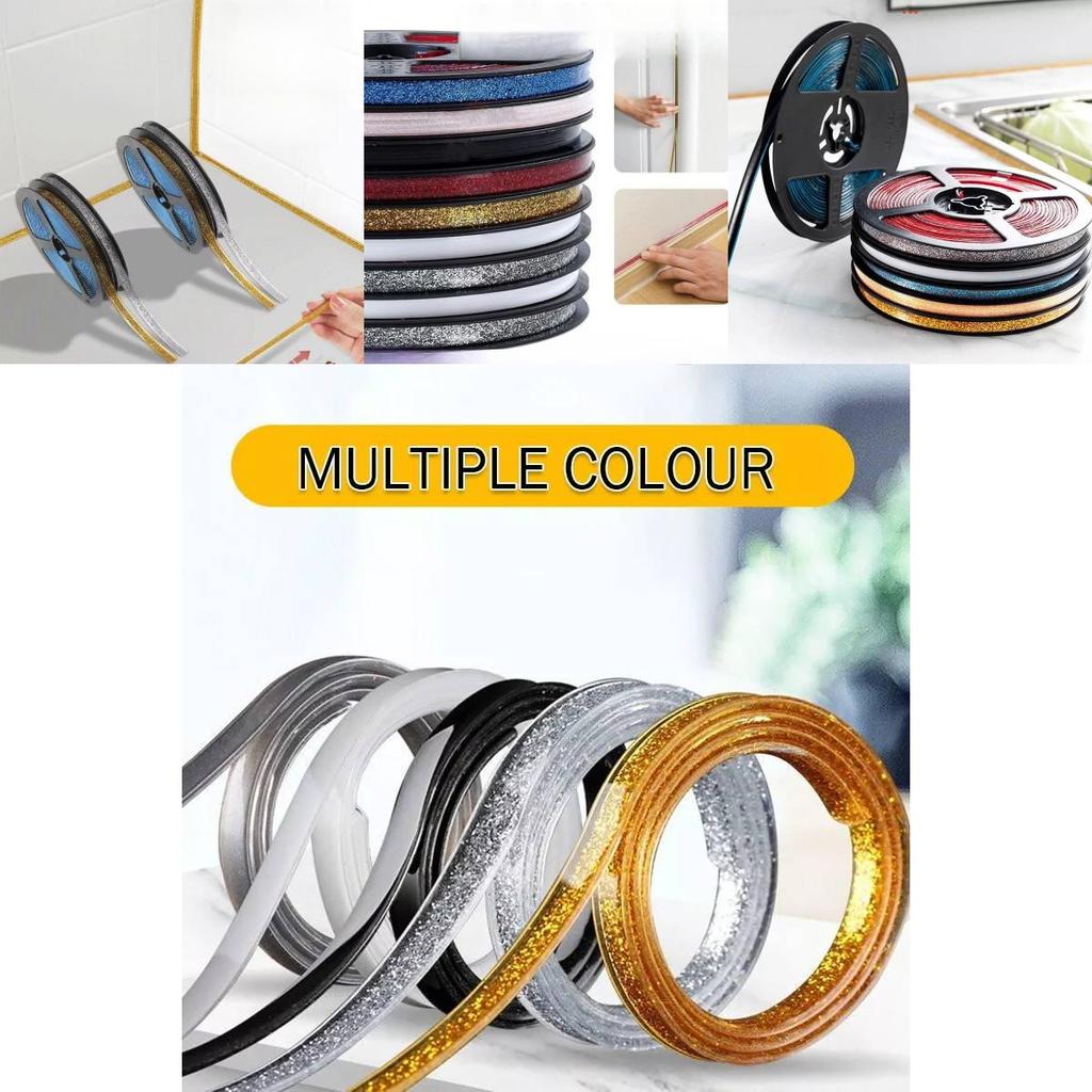 Samolepicí dekorativní PVC lišta na hranu zdi prémiové kvality pro stylové interiéry