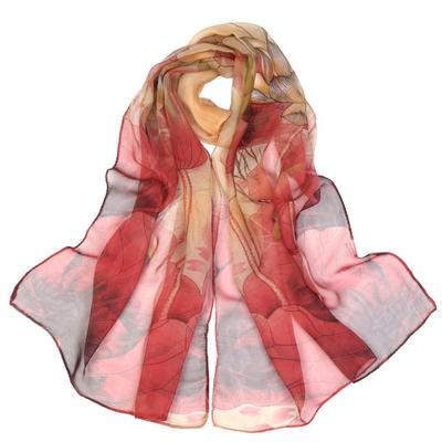 Sommer Lotus Sonnencreme Georgette Schal: Mondschein Dünner Schal & Strandtuch