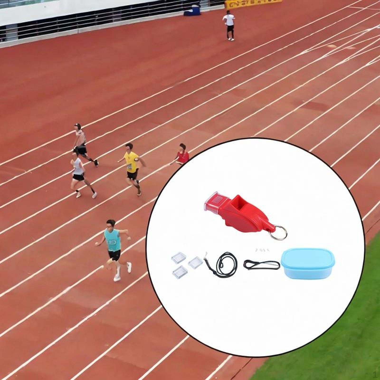 

Loud Sports Whistle with Lanyard for Coaches And Referees красный