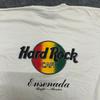 Hard Rock Cafe T-Shirt Herren Größe L Weiß Ensenada Mexiko Rasta Grafik T-Shirt Gut