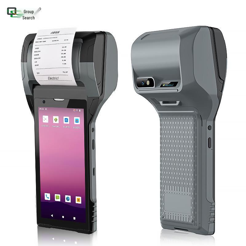 Second Gen Handheld Printer PDA: RFID ID Card & Tag Reader, Adjustable 80MM Paper Bin