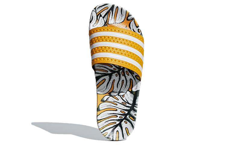 Adilette The Farm Company X Adilette Wmns Adidas Originals Slides 'Tropical Print' Women's D96682