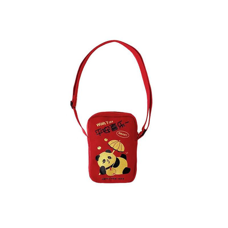 Mini Canvas Cute Panda Shoulder Bag For Kids Perfect For New Celebrations Year