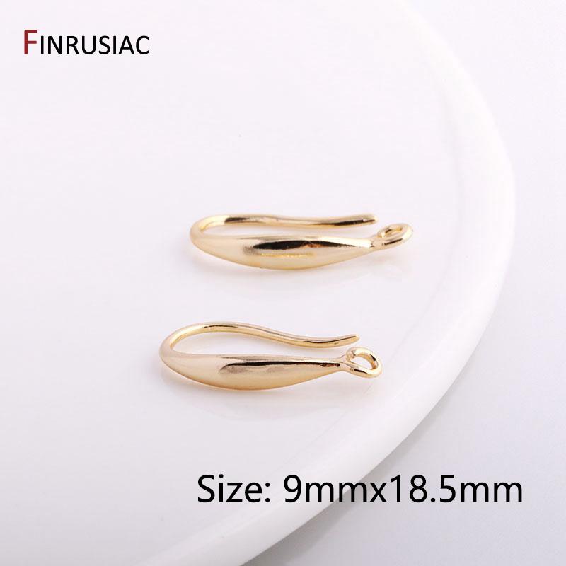 Earrings Making Supplies 14K Gold Plated Brass Heart Star Pendant Charms DIY Necklace Bracelet Jewelry Findings Wholesale
