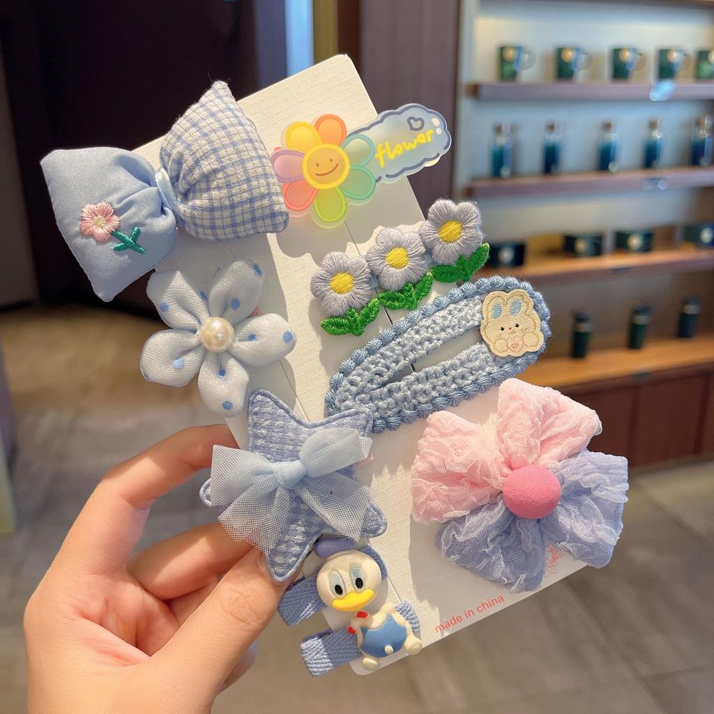 New Autumn and Winter Plush Cute Sweet Hair Clip Women's Bangs Side Clip Headdress Cartoon Animal Hairpin Hair Accessories