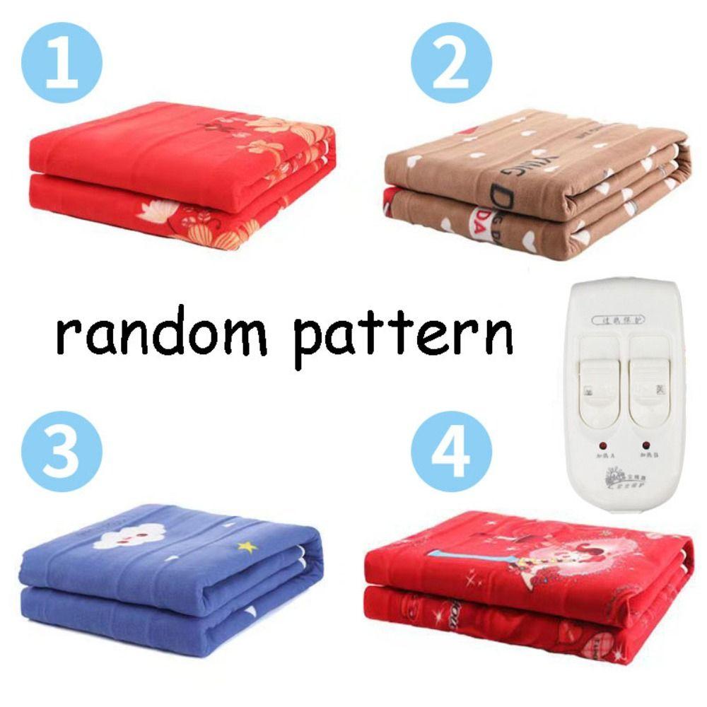 Safe for Single/Double Thermostat Bed Appliance Heated Blanket Winter Supplies Electric Blanket
