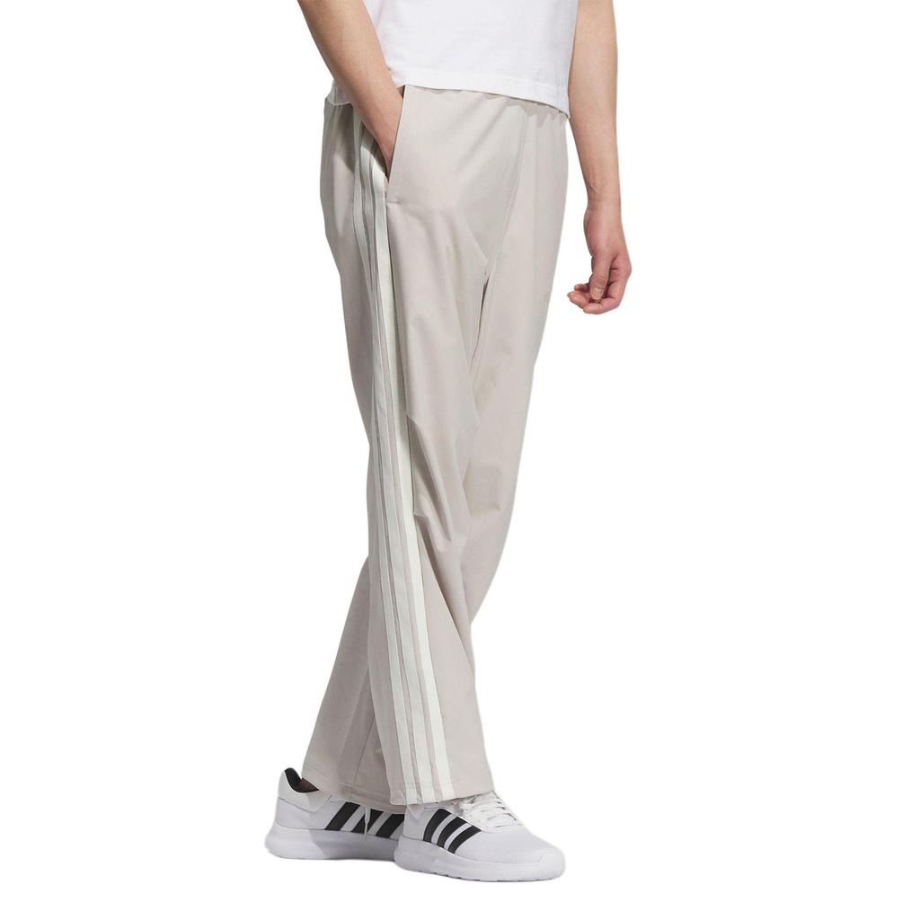 adidas Pantaloni Sportivi Comodi Casual a Righe Moda Maglia Uomo Fondo Grigio KC3908