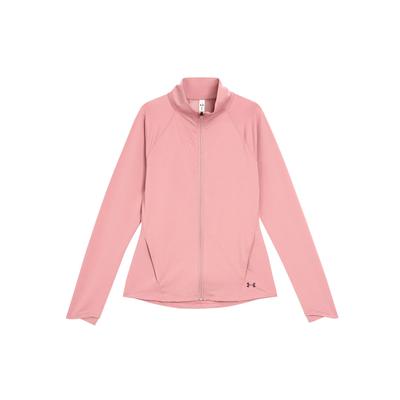 Rush Unifarbene Logo Reißverschlussjacke Damen Oberbekleidung Rosa 1379044-697