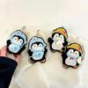 Niedlicher Weicher Plüsch-Pinguin Schlüsselanhänger Cartoon-Pinguin-Puppe Stofftier Anhänger Autoschlüsselring Rucksack Dekoration