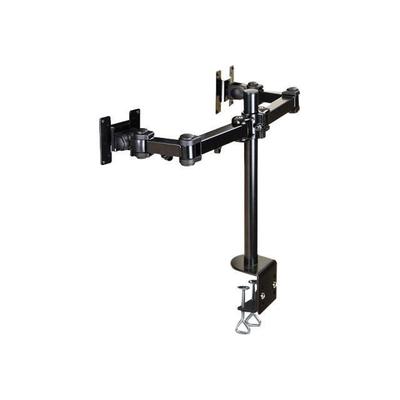 NEWSTAR Full Motion Dual Desk Mount for 2 LCD Screens (clamp) FPMA-D960D - Black