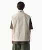 Musinsa Standard [City Leisure] Cn Multi-Pocket Vest [Dusty Cream]
