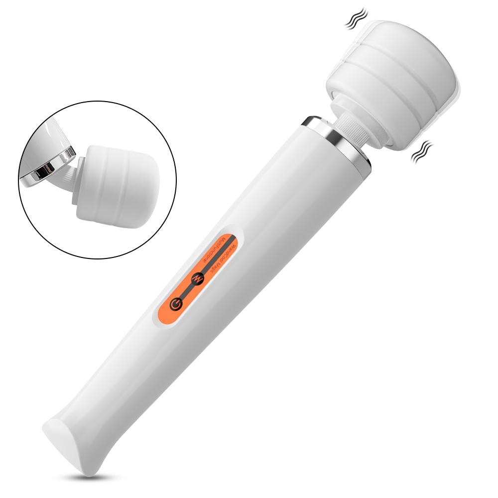 10 Speeds Powerful Magic Wand Vibrator Dildo for Women AV Body G-Spot Massager Clitoris Stimulator Adult Sex Toy