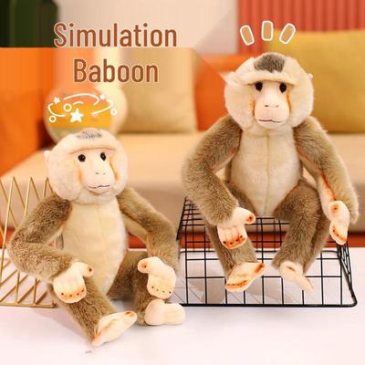 Süßes Orang-Utan Plüschtier - Affenpuppe Bürodekoration & Zoo Souvenir Geschenk
