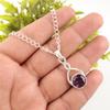 Amethyst Gemstone Jewelry, 925 Solid Sterling Silver Pendant, Handmade Gorgeous Silver Chain Jewelry For Wedding Gift