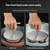 Stainless Steel Burger Press Non Stick Meat Steak Press Kitchen Tool Grill Press Flat Bottom Meat Press For Kitchen Grilling