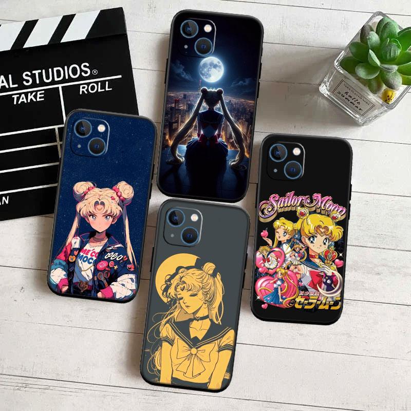 S-Sailors-wallpaper M-Moon Phone Case for Samsung Galaxy S20 S21 Ultra FE Plus A26 A30 A30S A31 A52 A42 A50 A50S