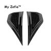 For Haval H9 2nd MKII 2024 2025 Car Leaf Board Decorative Stickers Modified ABS Leaf Plate Air Outlet Car Appearance Accessories