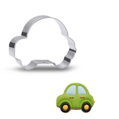 1pcs Cartoon Car Reposteria Fondant Cake Decoration Tool Pastry Shop Moldes Metal Stainless Steel Cookie Cutter Biscuit Mould