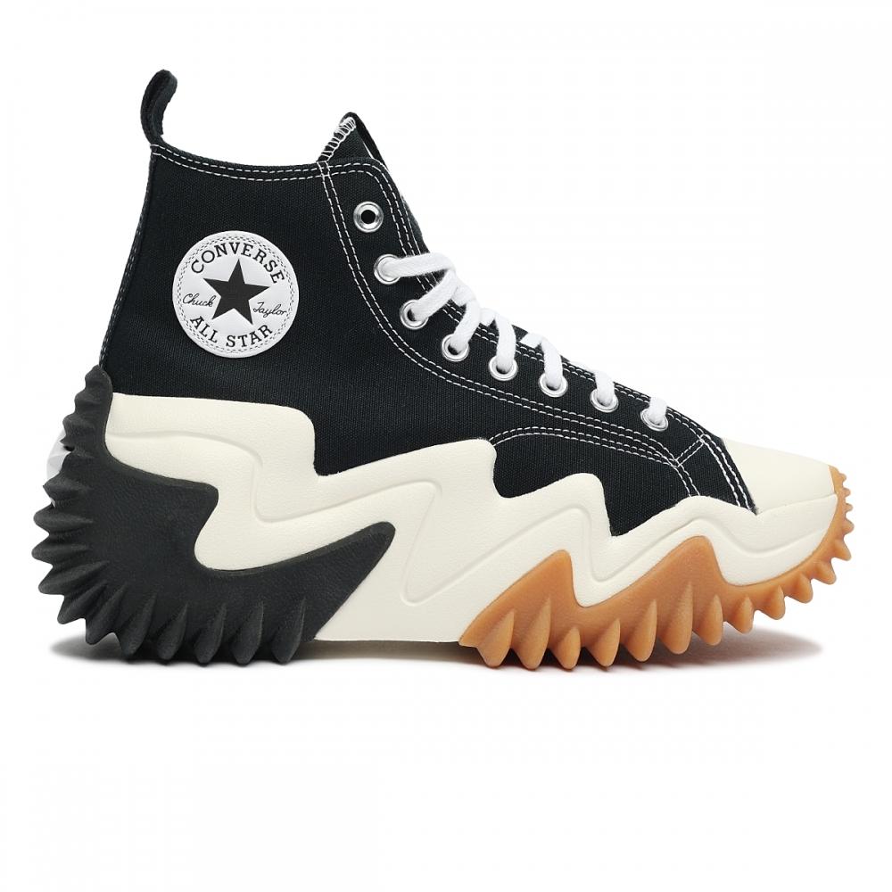 Converse Runstar Motion High 171545c Black White Gum Honey