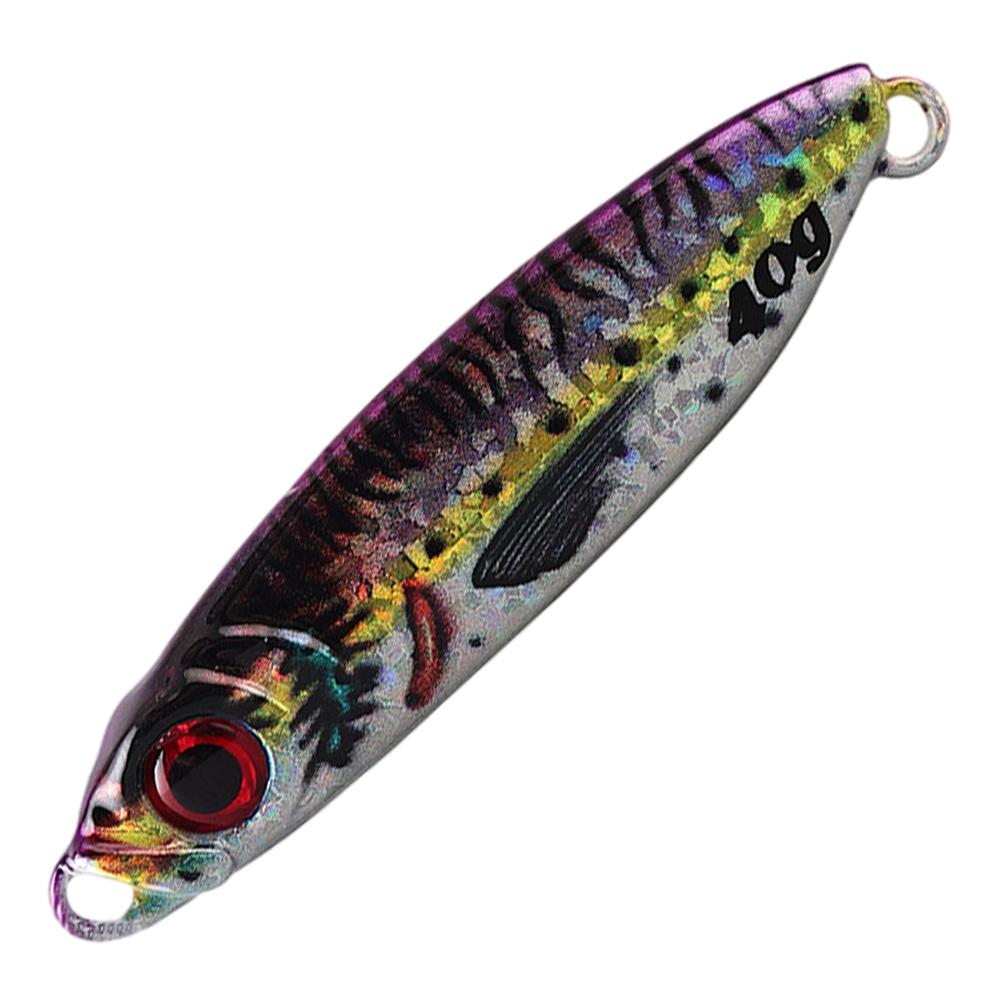 Iron Plate Fast Sinking Sea Fishing Metal Bionic Bait Artificial Bait Fishing Bait for Saltwater Fishing